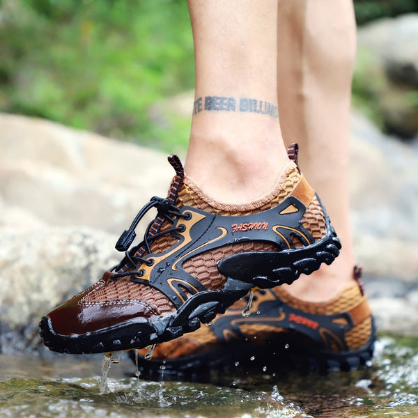 Chaussures d'eau à séchage rapide avec Semelle Épaisse