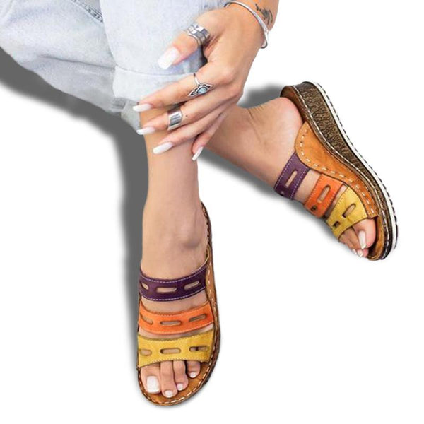Sandales orthopédiques multi couleurs