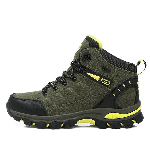 Chaussures de randonnée imperméables pour toutes les activités vert militaire