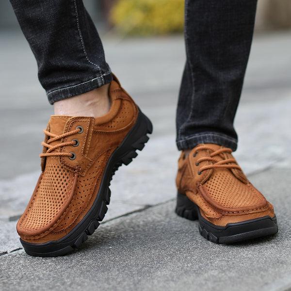 Chaussures d'été en cuir pour Hommes