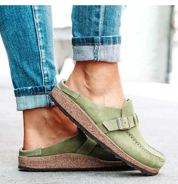 Chaussures d'été confortables vert
