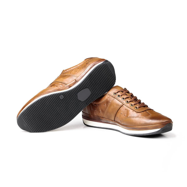 Chaussures à lacets en cuir véritable et confortables pour hommes