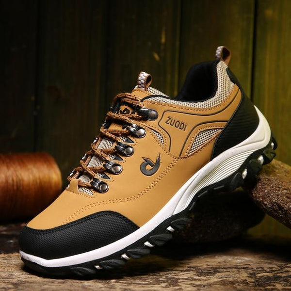 Chaussures de randonnée de luxe avec une touche sportive marron